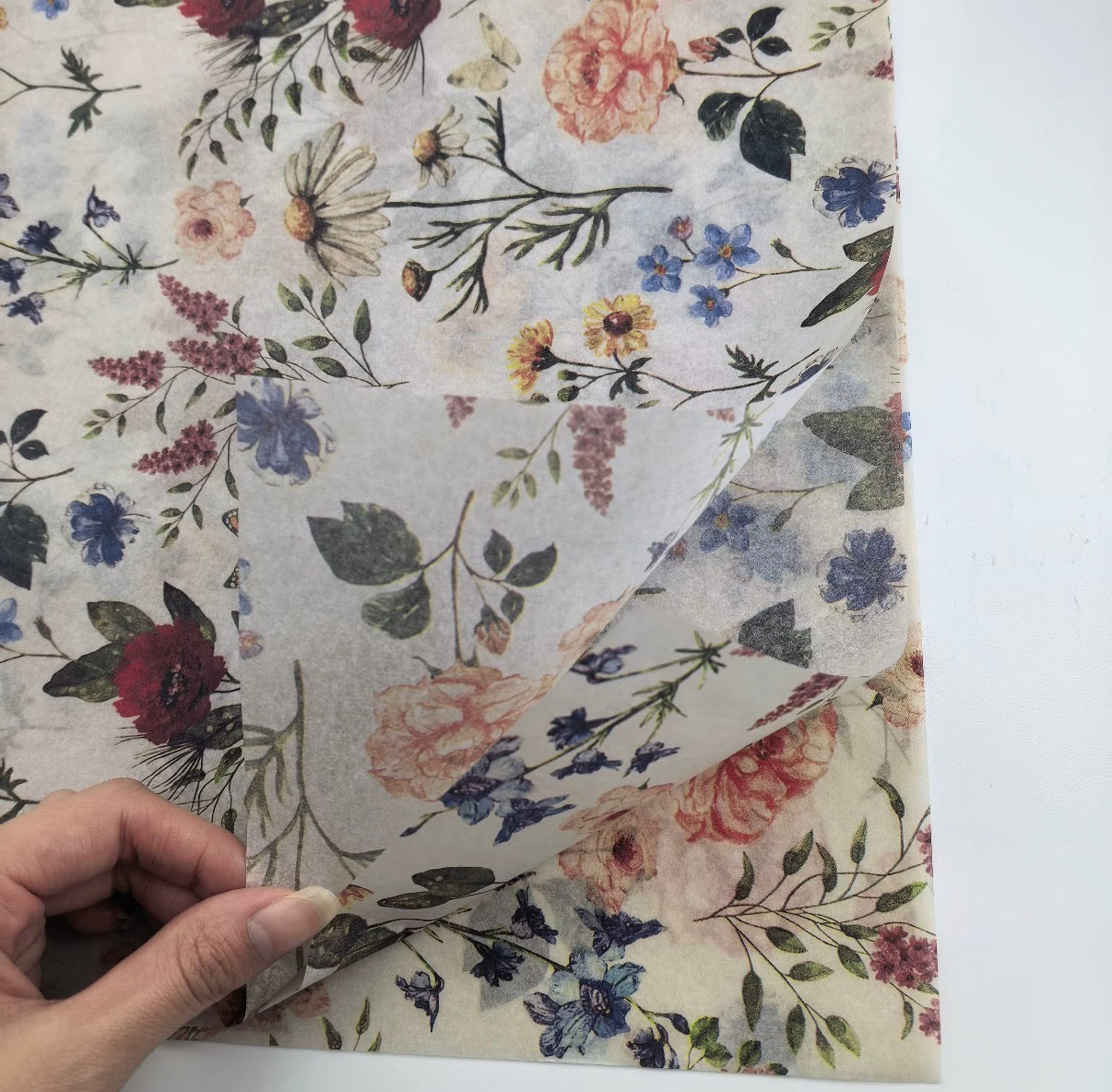 Wildflower Botanical Tissue Paper
